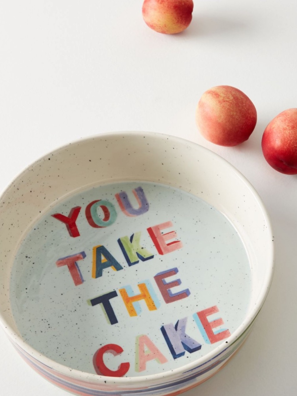 Anthropologie Painters Palette Pie Dish
